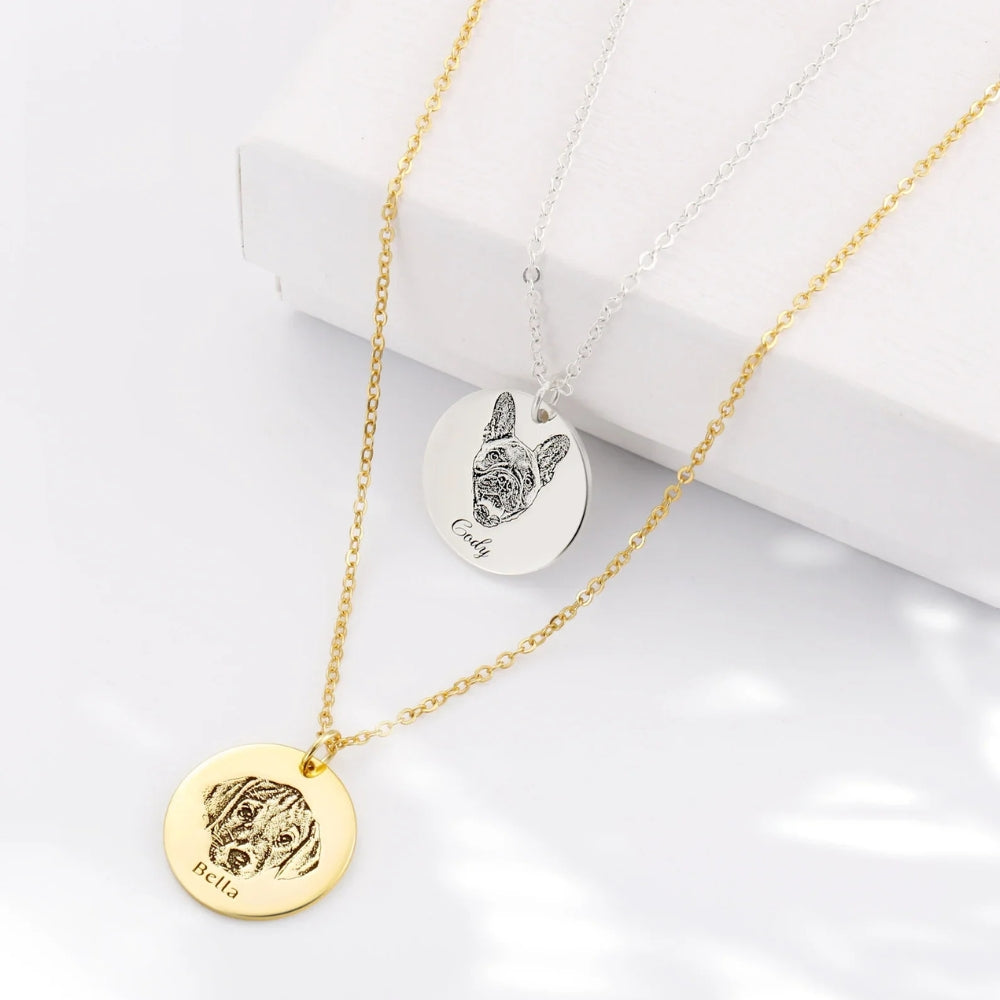 Collana Pet con Foto Personalizzabile