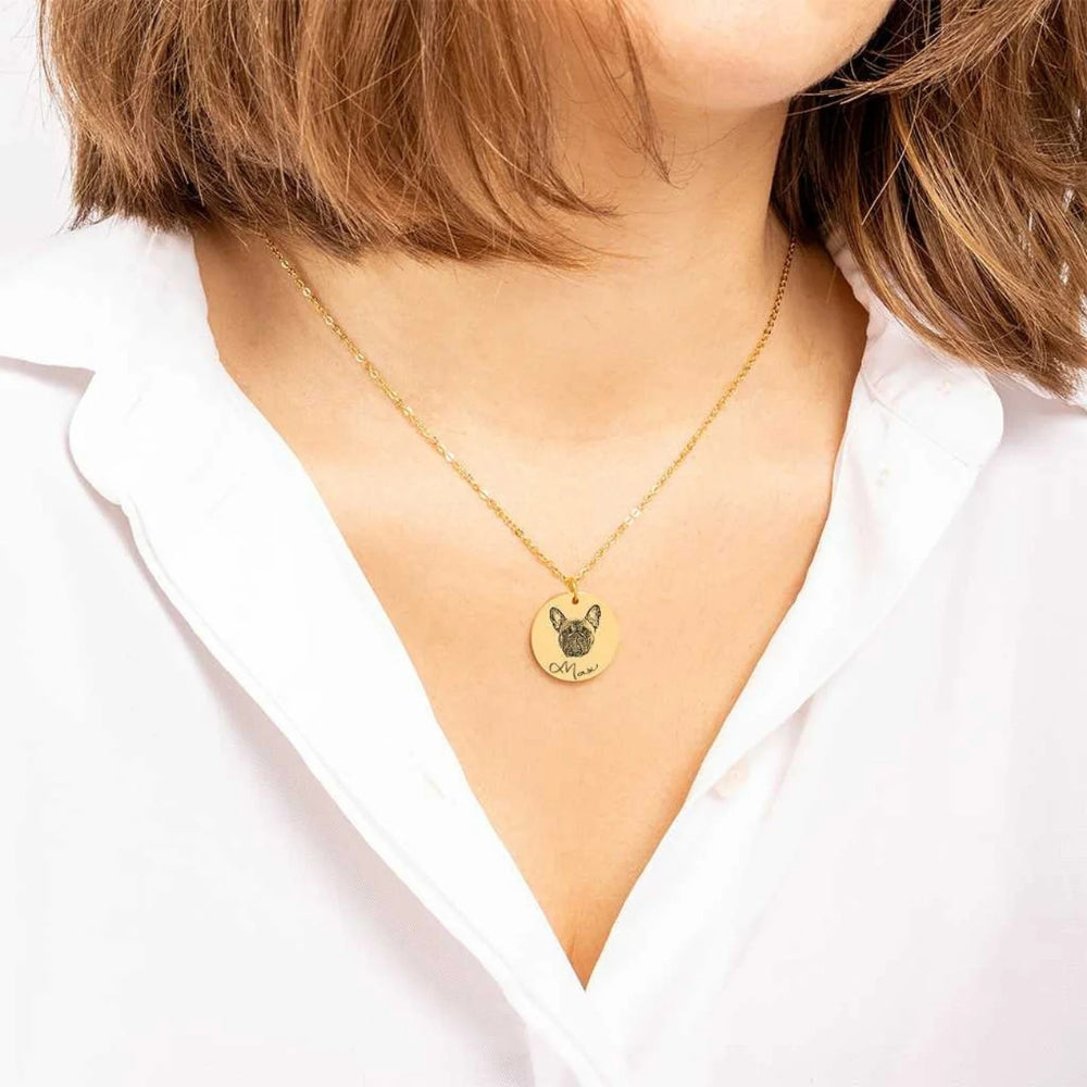 Collana Pet con Foto Personalizzabile