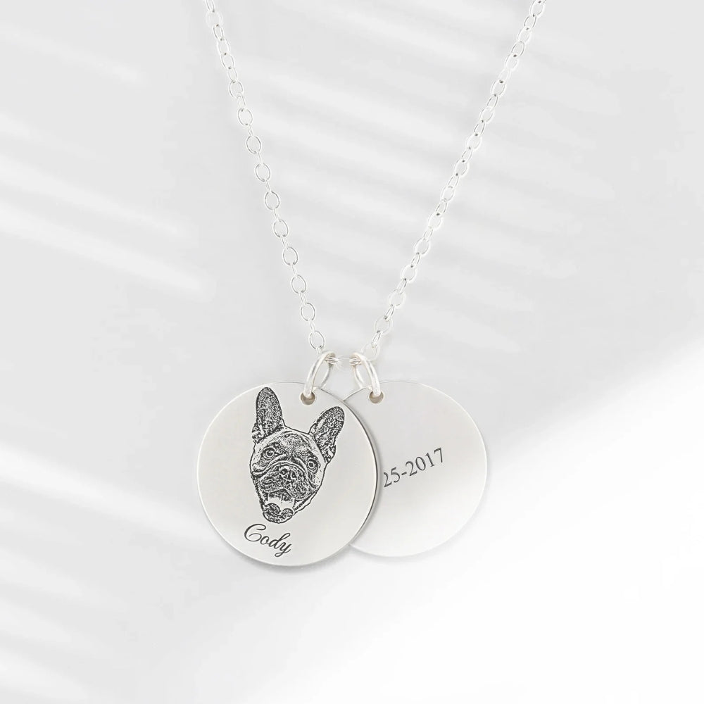 Collana Pet con Foto Personalizzabile