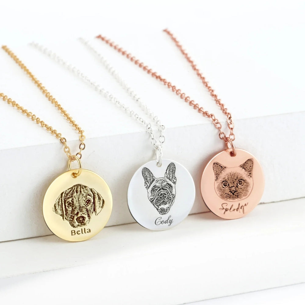 Collana Pet con Foto Personalizzabile